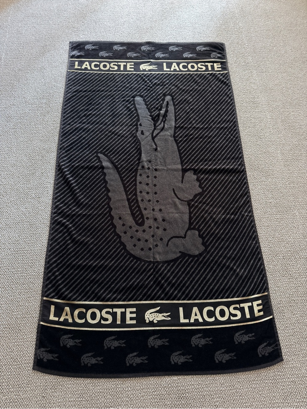 Lacoste Oversized Beach Towel